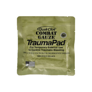 quikclot® combat gauze™ trauma pad