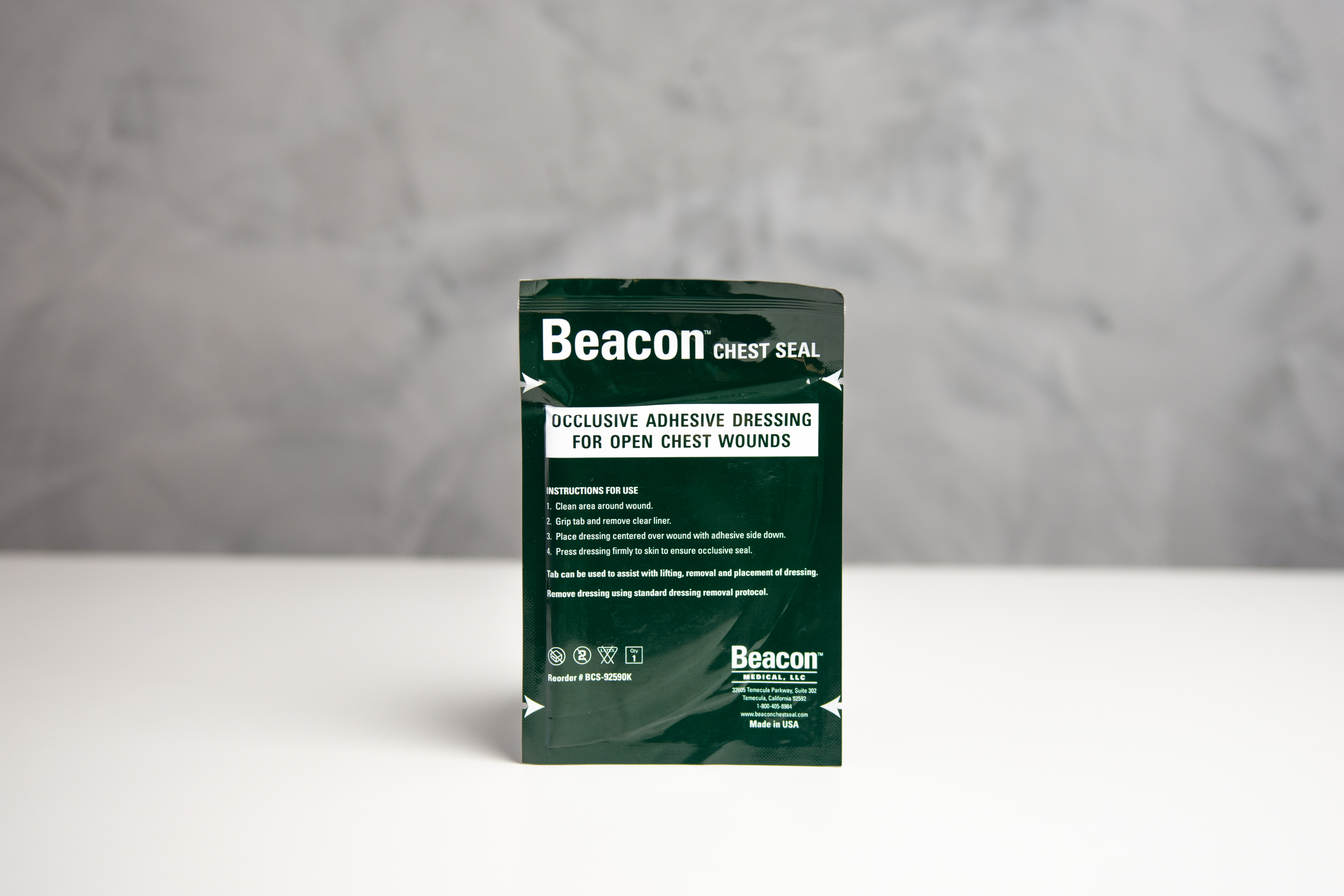 Beacon Chest Seal Não Ventilado Jp Pharma